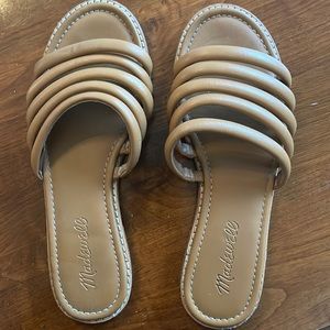 Madewell tan leather sandals